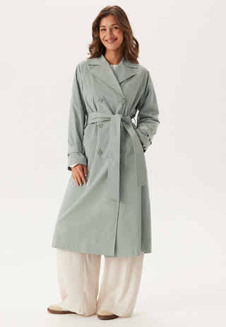 Belted Midi Trenchcoat