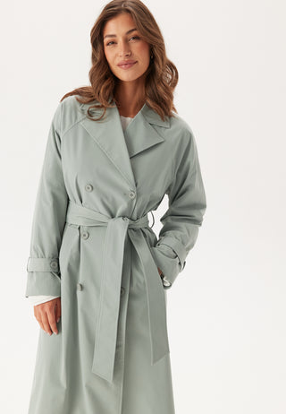 Belted Midi Trenchcoat
