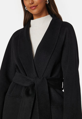 Lilah Belted Wool Coat
