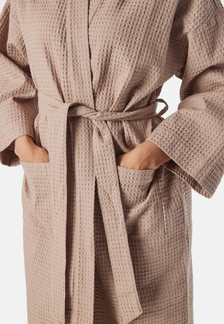 Bonnie Cotton Waffle Robe