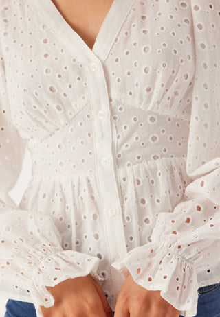 Nettie Broderie Anglaise Blouse
