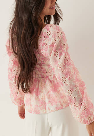 Broderie Anglaise Blouse