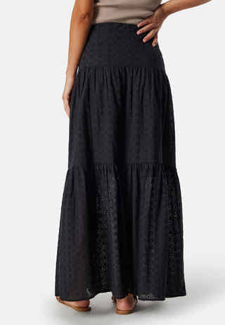 Broderie Anglaise Maxi Skirt