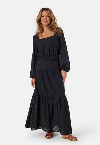 Broderie Anglaise Square Neck Blouse