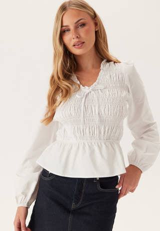 Cotton Smock Blouse