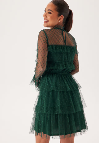 bubbleroom-dotted-mesh-ls-dress-dark-green_1