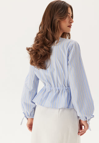CC Drawstring Cotton Shirt