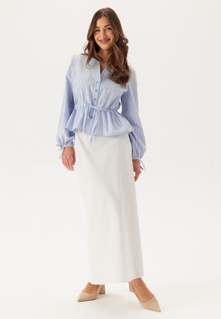 CC Drawstring Cotton Shirt