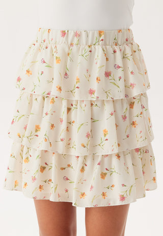 Flounce Short Skirt