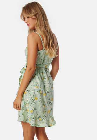 bubbleroom-flounce-short-strap-dress-greenpatterned_1