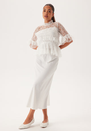 Frill Lace Blouse