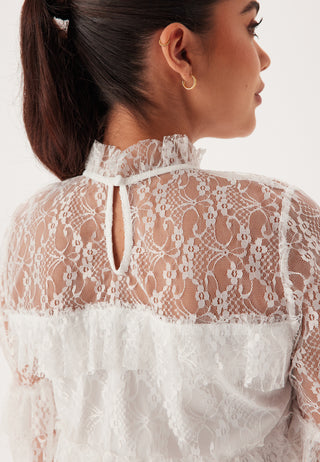 Frill Lace Blouse