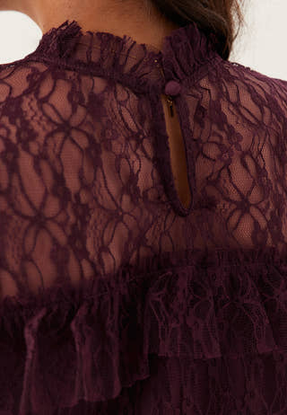 Frill Lace Blouse