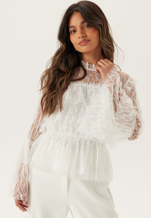 Frill Lace Blouse