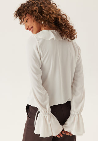 Frill Tie Blouse