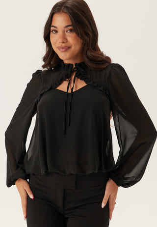 Frill Tie Blouse