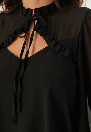 Frill Tie Blouse