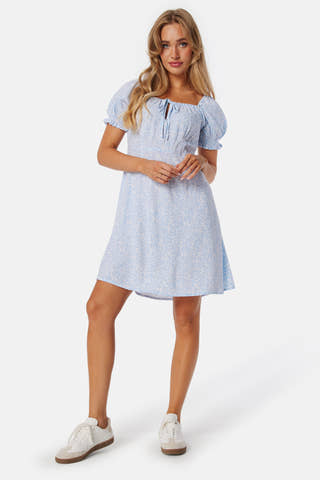 Front Tie Short Dress