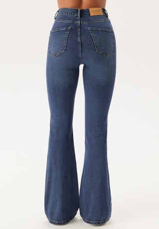 High Flare Superstretch Jeans