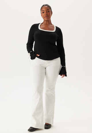 High Flare Superstretch Jeans