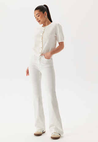 High Flare Superstretch Jeans