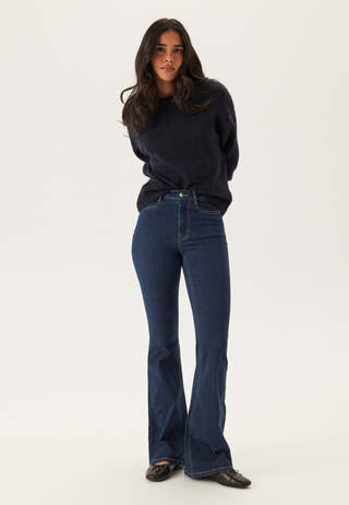 High Flare Superstretch Jeans