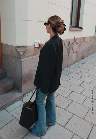 High Flare Superstretch Jeans