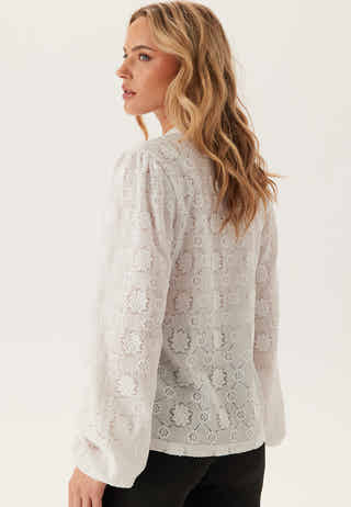 Long Sleeve Button Blouse