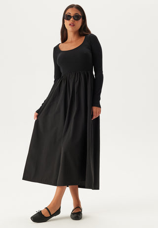 L/S Midi Dress