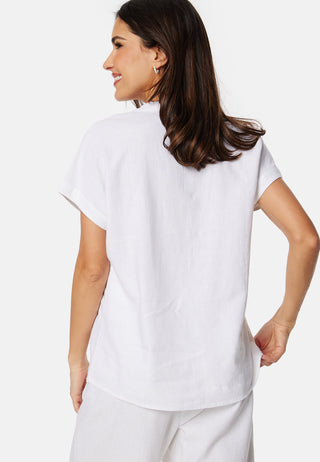 Linen Blend Blouse