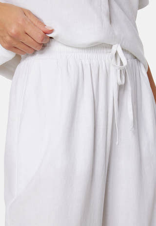 Linen Blend Trousers