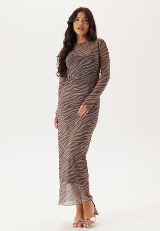 Mesh Maxi Skirt
