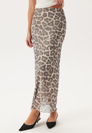 Mesh Maxi Skirt