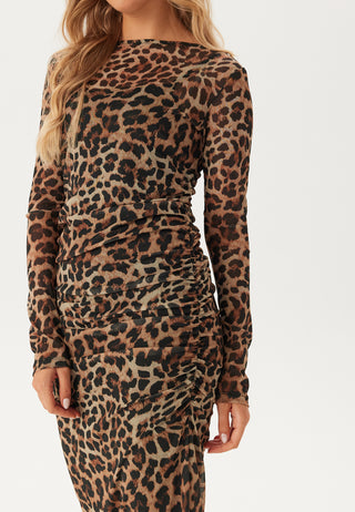 Mesh Midi Dress