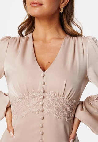 Satin Midi Dress