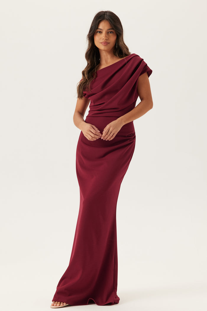 Bubbleroom occasion - Bubbleroom Occasion - Asymmetric Draped Maxi ...