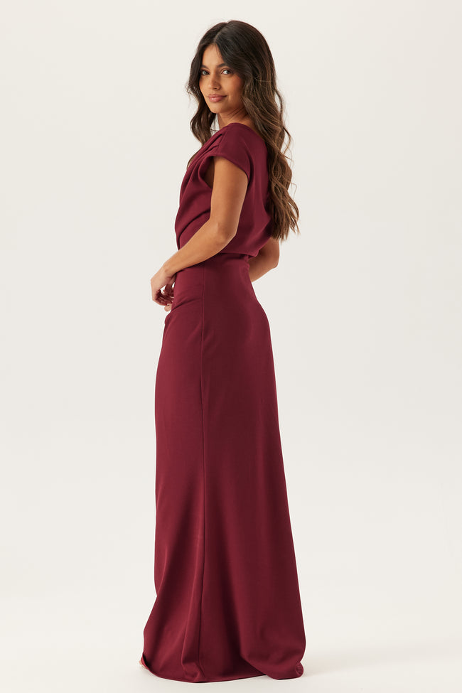 Bubbleroom occasion - Bubbleroom Occasion - Asymmetric Draped Maxi ...