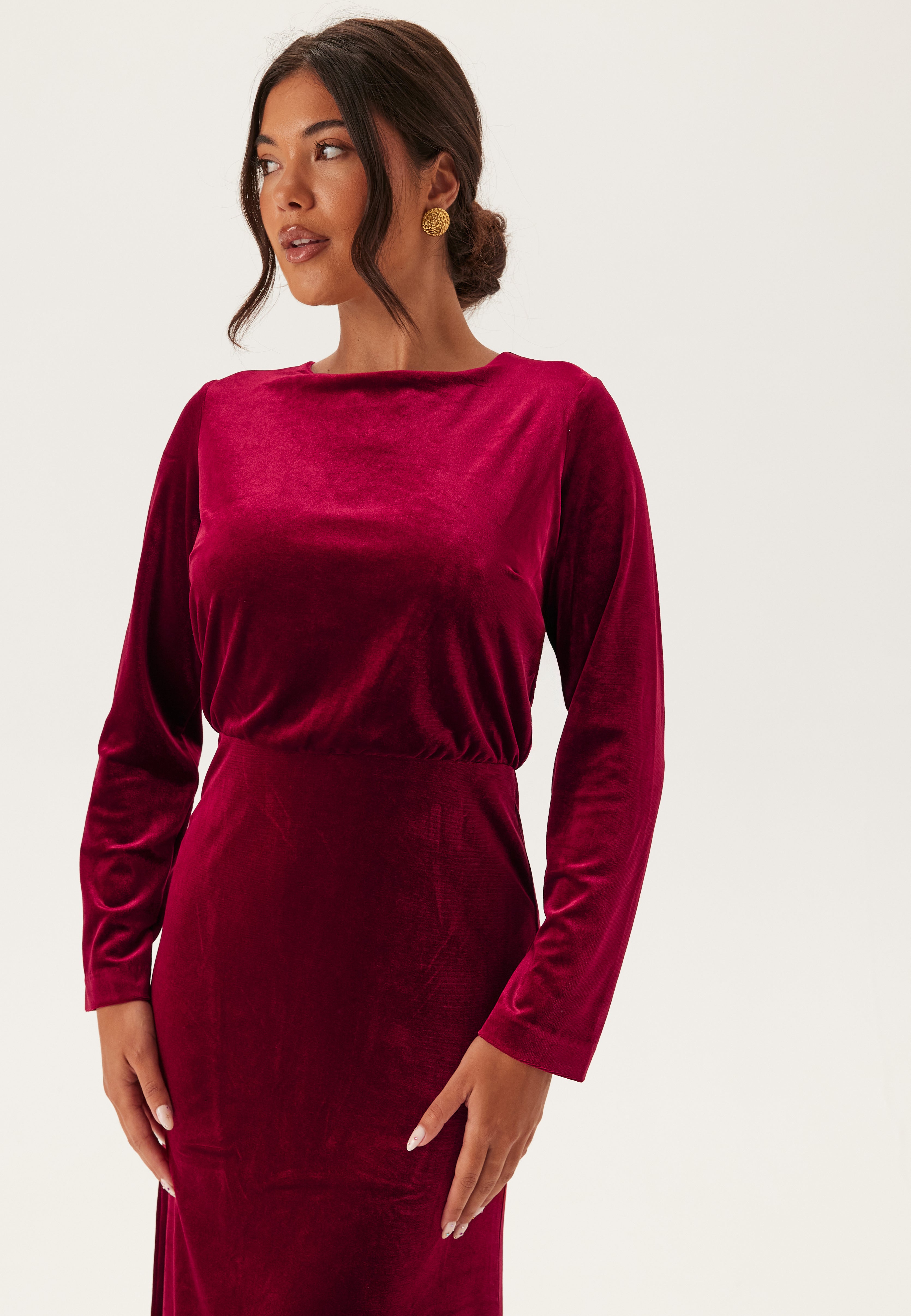 velvet bow christmas dress Wrapped in a Velvet Bow