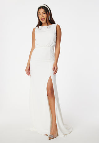 Cilia Sleeveless Wedding Gown