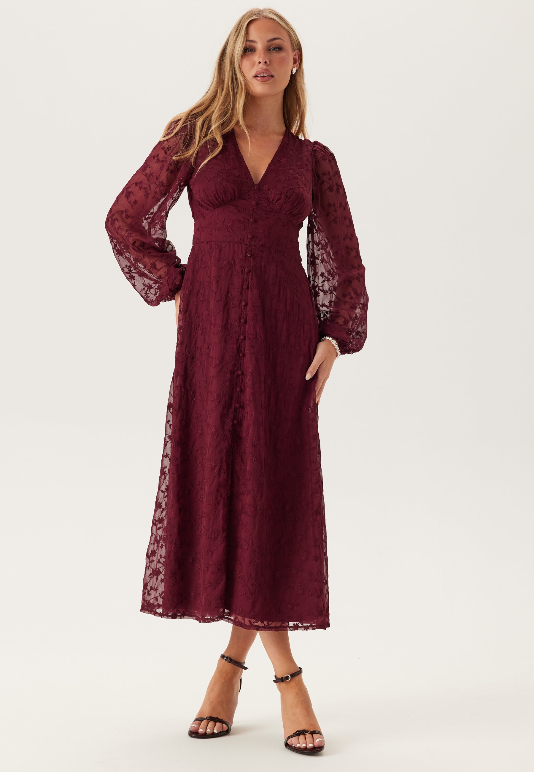 occasion midi dresses Petal and Pup Women's Teigan Midi Dress