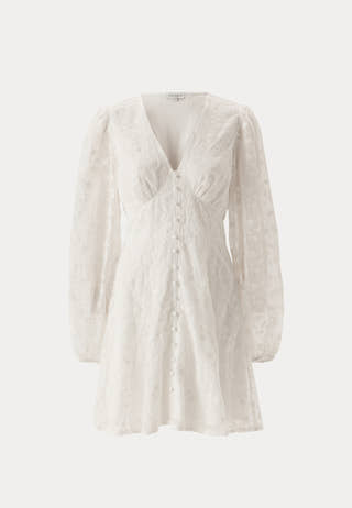 Embroidered Short Dress