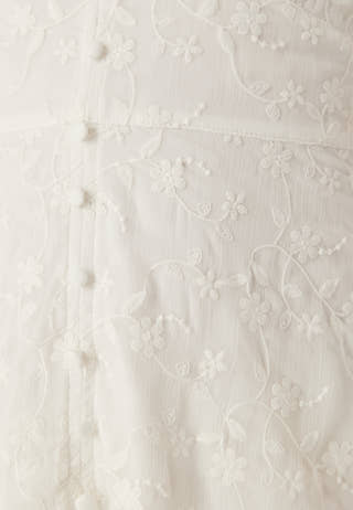 Embroidered Short Dress