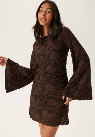 Jacquard Stretch Short Dress