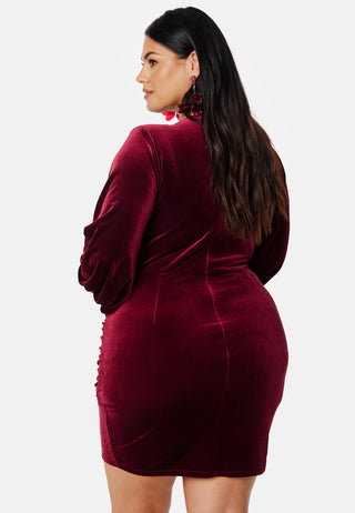 Leija Velvet Dress