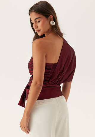 One Shoulder Bow Top