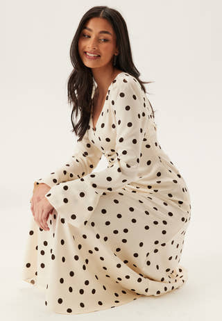 Ruched Front Midi Dress