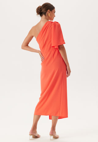 bubbleroom-occasion-ruched-one-shoulder-midi-dress-coral_1
