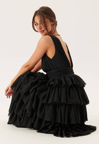 Tulle Frill Gown