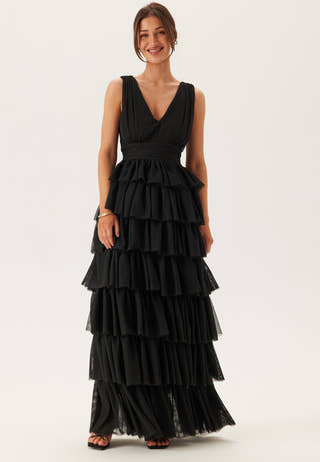 Tulle Frill Gown