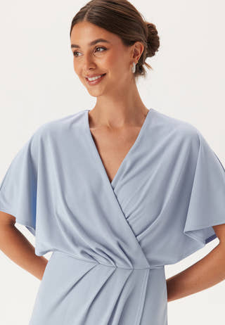 Wrap Slit Maxi Dress